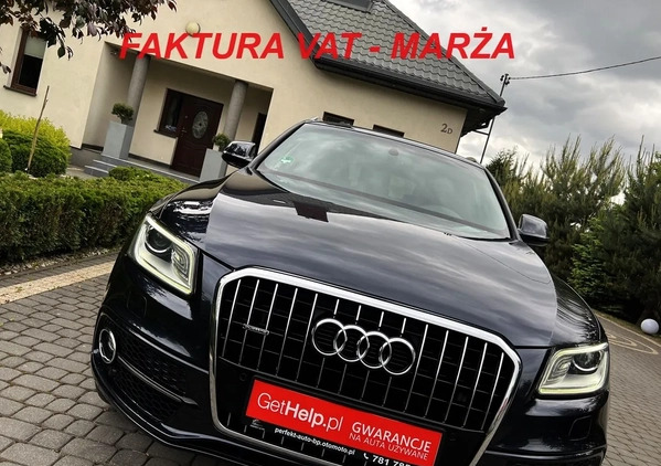Audi Q5 cena 87800 przebieg: 199000, rok produkcji 2016 z Kolbuszowa małe 596